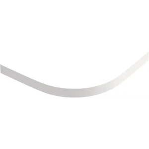 Экран для душевого поддона Marble 1/4 круга 100x100 см цвет белый