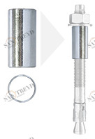 Цилиндр SPS 01 18 100 SPS01 Tecfi 18 х 100 