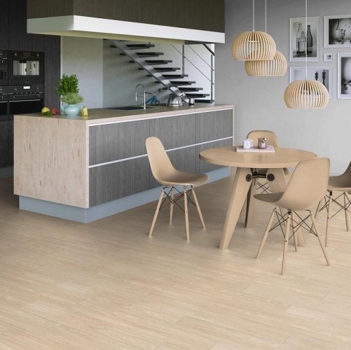 Виниловый ламинат Tarkett Lounge Simple Дуб с брашью (Текстурированная) 914,4х152,4/101,6 мм 1000901237 - Вид №3