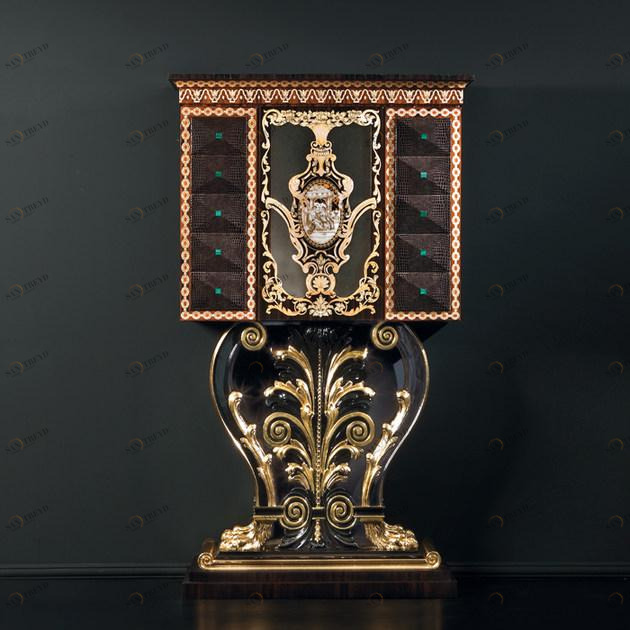 Rozzoni Буфет из лакированной древесины с распашными дверцами Roma sun-id-1515809