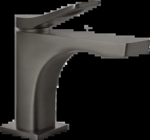 Смеситель для умывальника 59006 707 Gessi Rilievo ЧЕРНЫЙ МЕТАЛЛ BR. PVD
