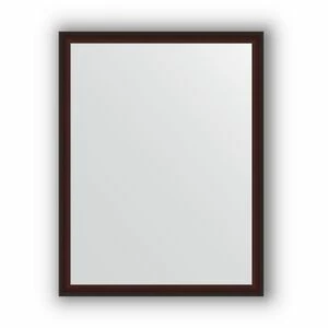 BY 1325 Зеркало в багетной раме - махагон 22 mm EVOFORM Definite