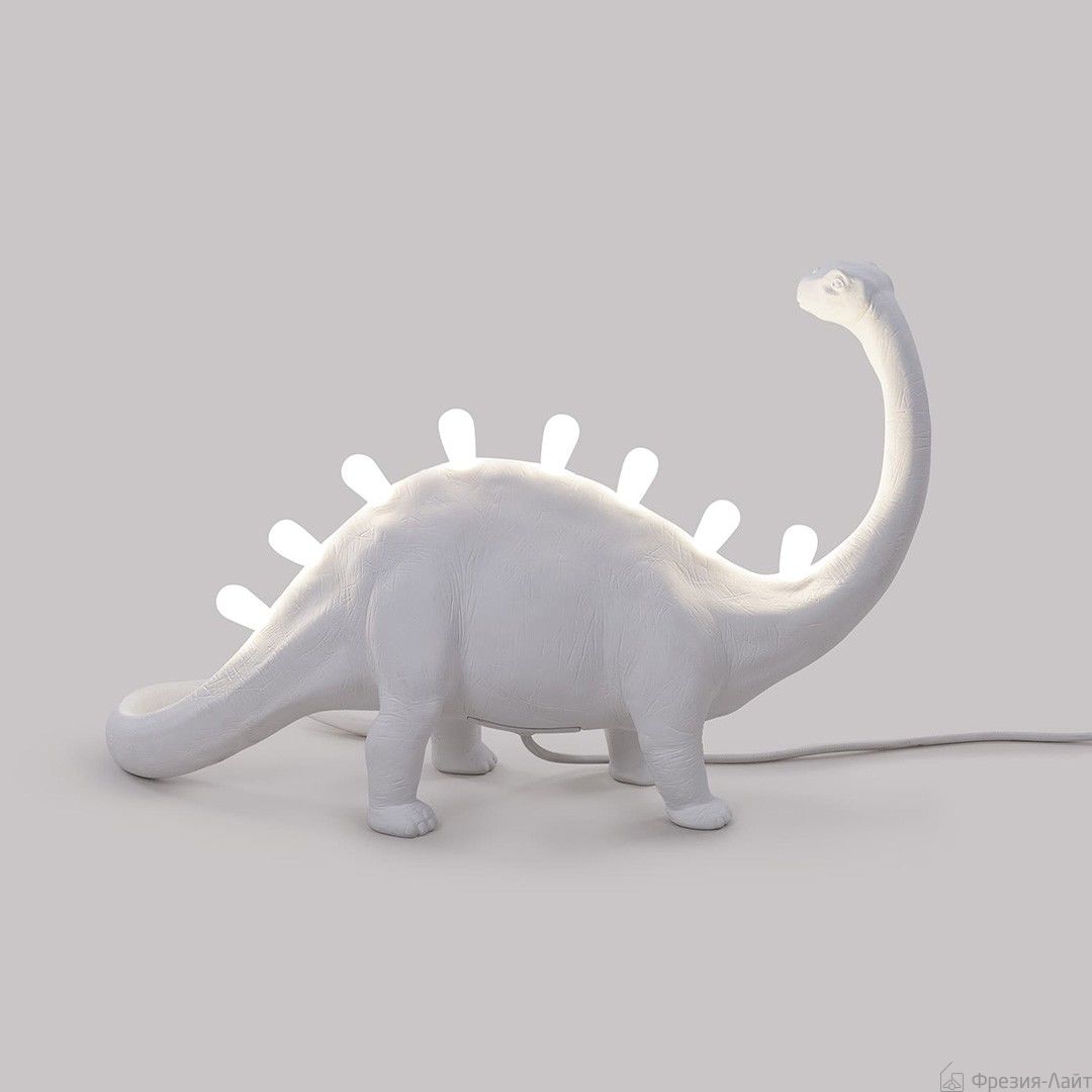 Seletti 14782 BRONTOSAURUS лампа настольная динозавр Jurassic lamp 116768