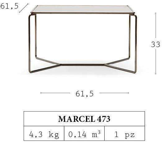 Billiani Маленький стол Marcel sun-id-1464146 - Вид №12