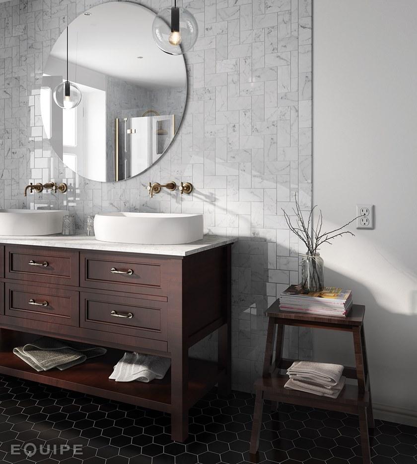 EQUIPE CERAMICAS Керамическая настенная плитка под мрамор sun-id-1509527 - Вид №1