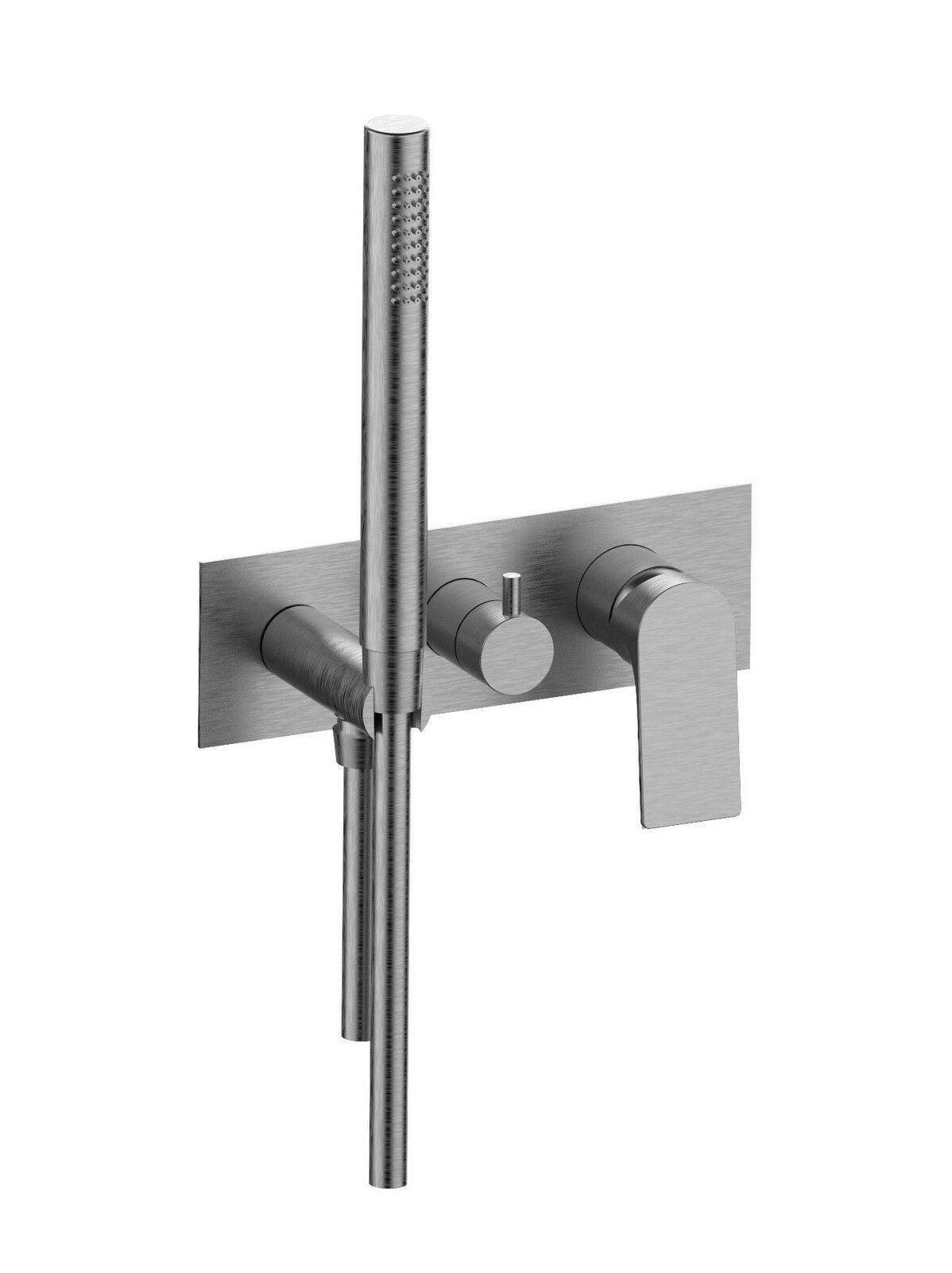 Однорычажный смеситель для душа с 3 отверстиями и ручным душем Rubinetterie Frattini отдельная эстетика ARCH-00018219 - Вид №2