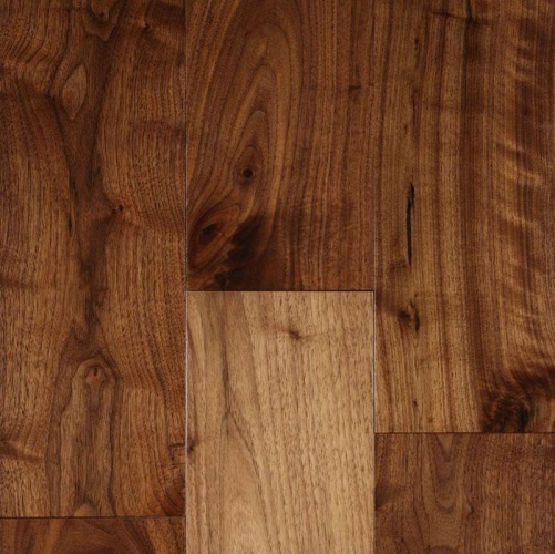 Массивная доска Magestik floor Под лаком (экзотика) (300-1820)x110x18мм Орех американский Натур (Гладкая) 300-1820х110 мм MGK Magestic floor 2600300140 - Вид №4