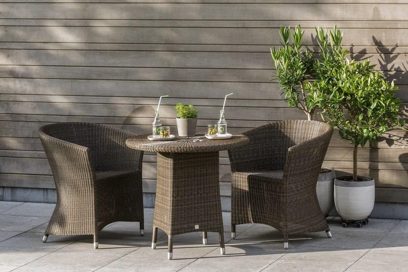 Kok Maison Садовое кресло из полиэтилена с подлокотниками Résine fine sun-id-1437580 - Вид №2