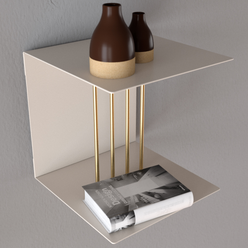 Полка с разделителем Teaser, зеленая UMAGE 5006 - Вид №3