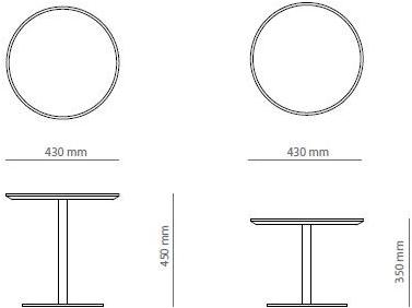 PRADDY Круглый столик из мрамора  Ml133|ml130 Ml133~ml130 - Вид №2