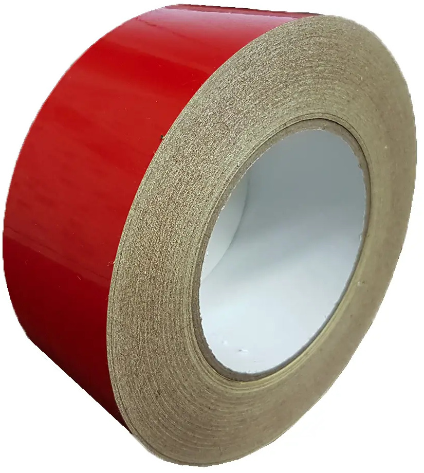 91669762 Лента сигнальная Safetystep Reflective tape 50мм х 45.7м красный STLM-1009521