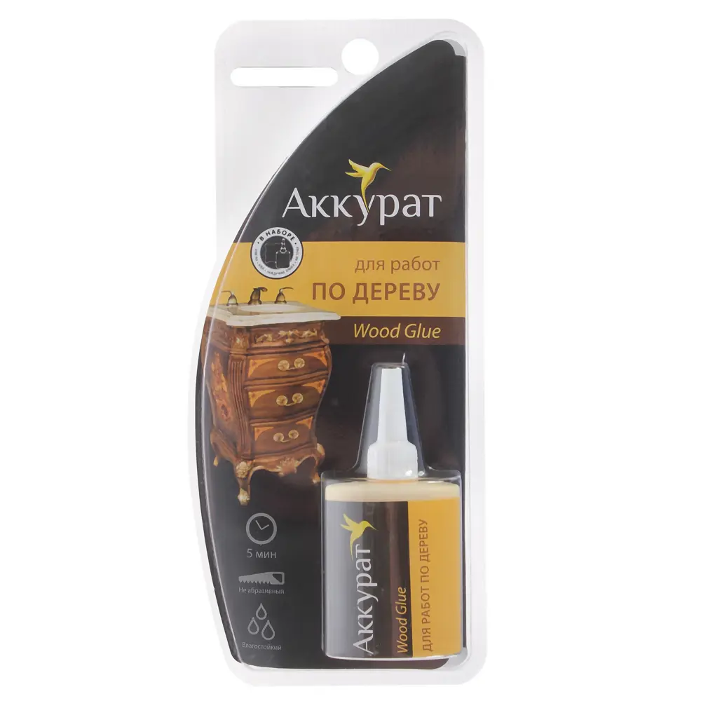 Набор для работ по дереву 30 мл Аккурат STLM-2046643
