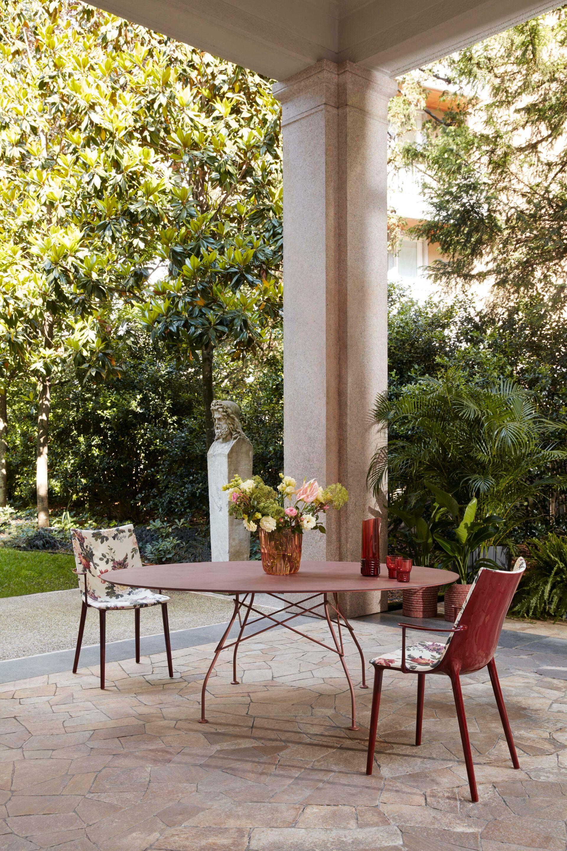 Стул из инженерного пластика с подлокотниками Kartell H. H. H ARCH-00022386 - Вид №10