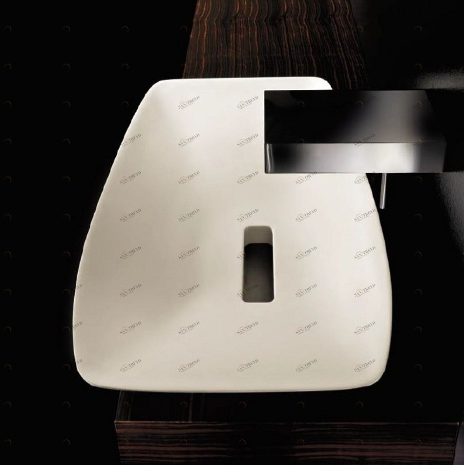 45719 Накладная раковина на столешницу  овальная Toscoquattro 