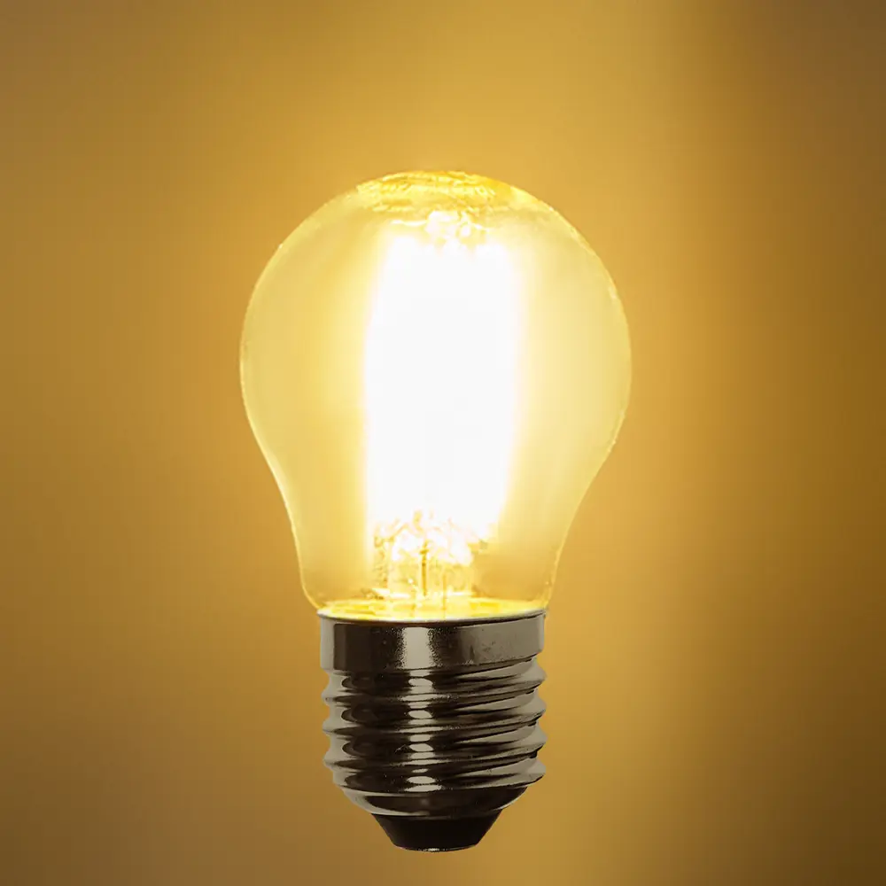 LEXMAN LED лампа E27 прозрачный шар 6Вт теплый свет 82991682 STLM-0934730 - Вид №2