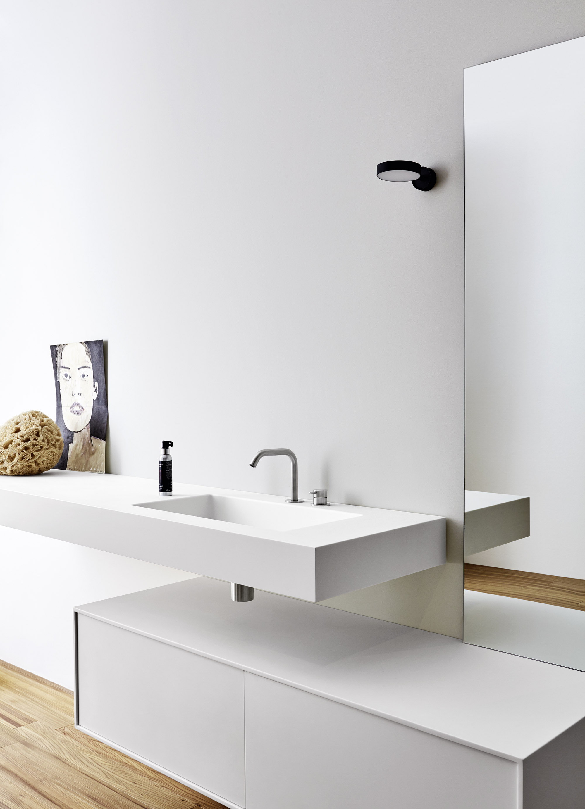 Rexa Design Столешница из Corian® с прямоугольной раковиной REXA-ST81  - Вид №2