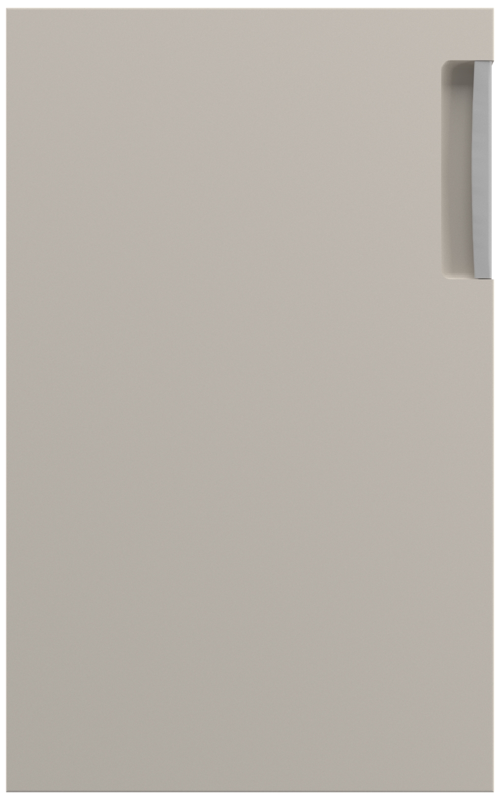 Фасады для кухни Модерн Фрезеровка «Билд» 104 Бежевый бархат SIDAK SIST697-13566