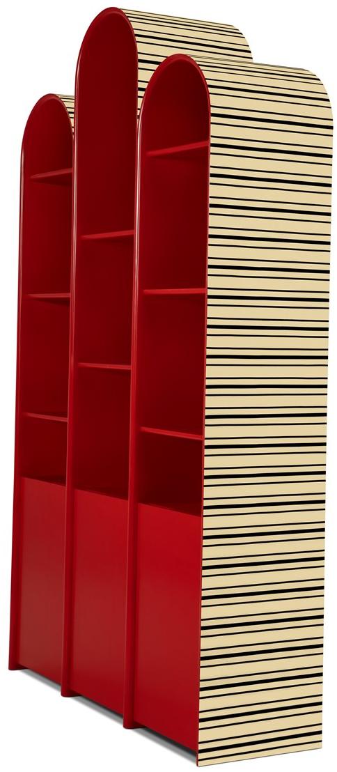 Scarlet Splendour Книжный шкаф отдельно стоящий модульный Vanilla noir sun-id-1358772 - Вид №8