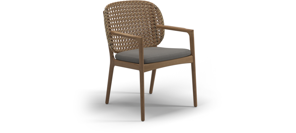 Kay Dining Chair with Arms  Gloster Обеденный стул Kay