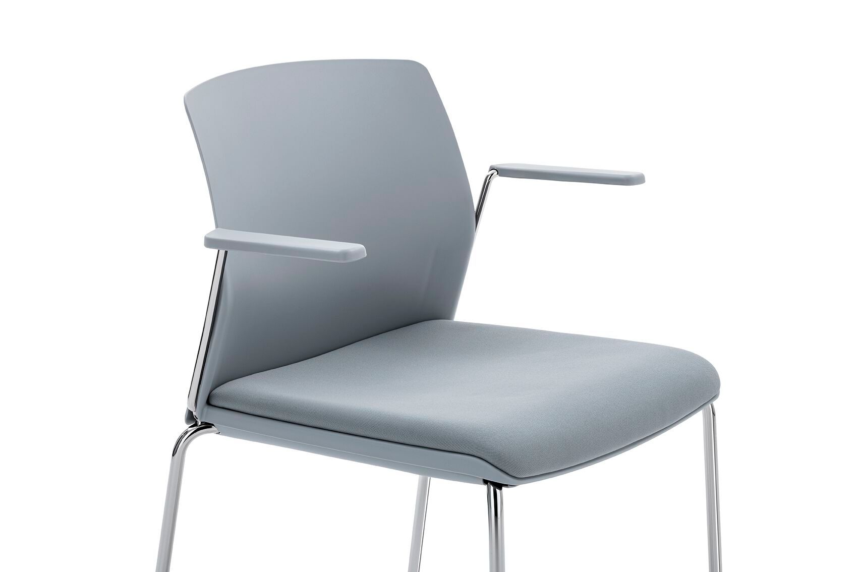 Пластиковый штабелируемый стул с мягким сиденьем Diemmebi Весы ARCH-00027009