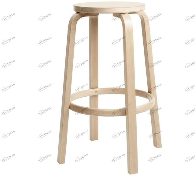 Artek Высокий деревянный табурет L-leg sun-id-1502835