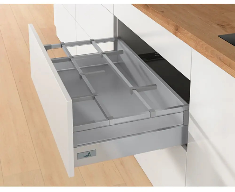 91580228 Разделитель для шкафа 3 шт Hettich OrgaStore 410 3.10x3.10x36 см сталь цвет серебристый STLM-1083487