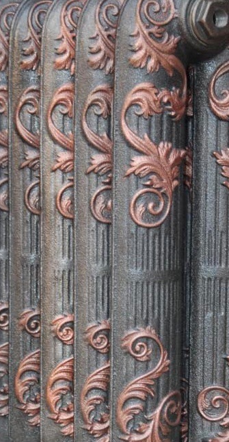 Чугунный радиатор RETROstyle Sheffield 560 4 секции 7122 - Вид №1