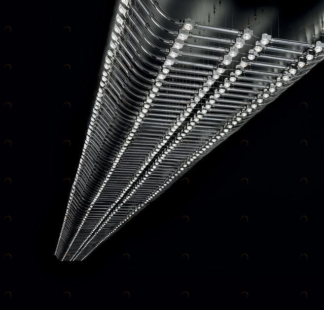 Masiero Светодиодный потолочный светильник из металла с кристаллами Programs sun-id-1391794