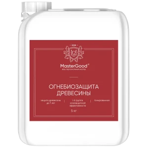 Огнебиозащитная пропитка MASTERGOOD ОЗП Proff для древесины 5 кг 83733819