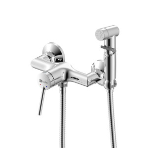 LM3818C Смеситель Minima с гигиеническим душем LEMARK MINIMA