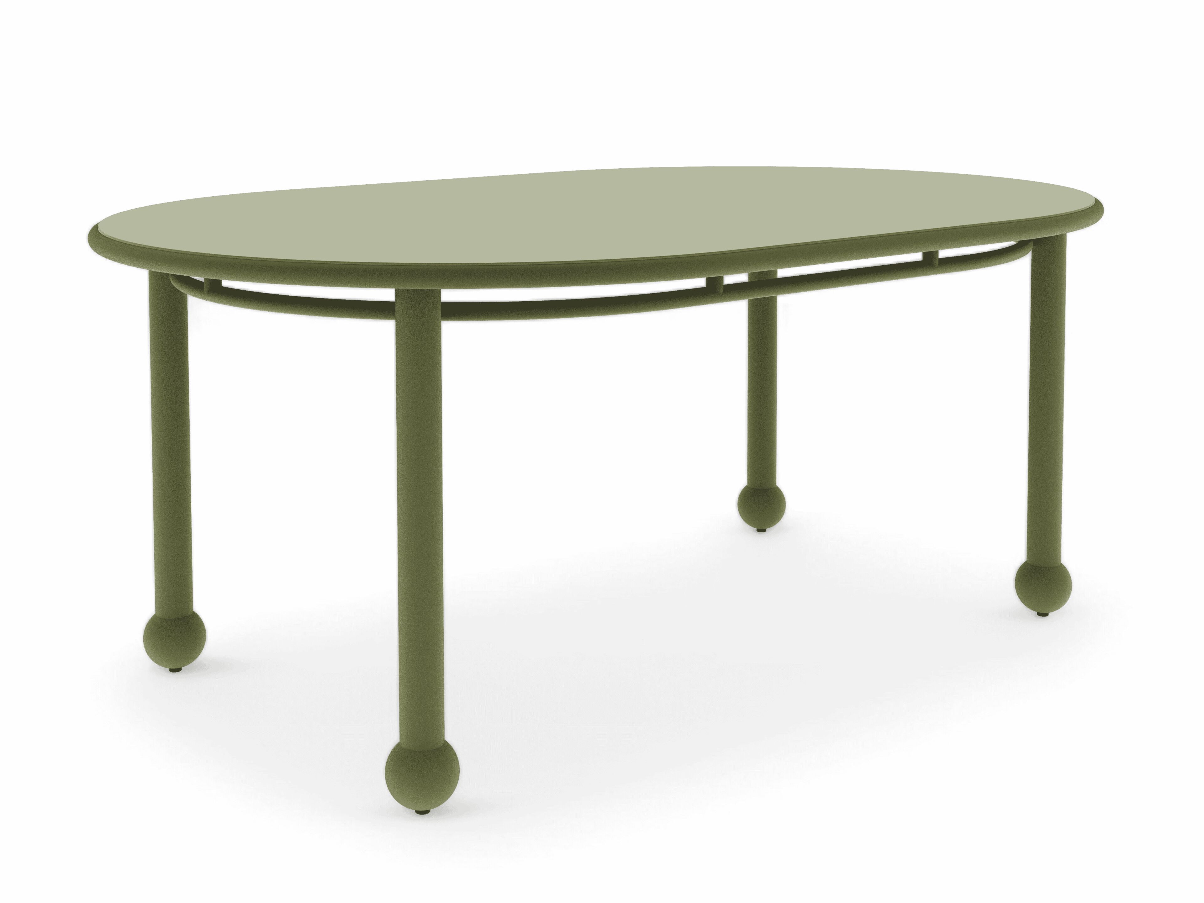 Алюминиевый овальный садовый стол FJAKA медленный ARCH-00043745