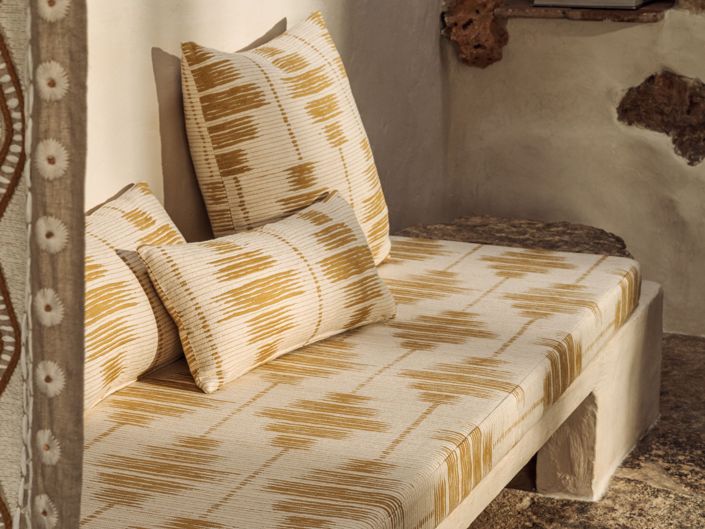 Хлопчатобумажная ткань с вышивкой Élitis Baléares ARCH-00107396