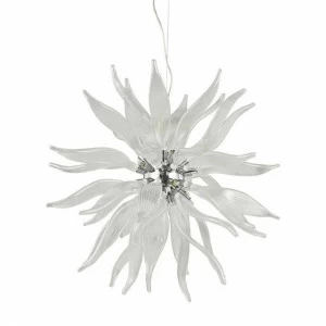 Подвесной светильник Ideal Lux Leaves SP12 Bianco IDEAL LUX ДИЗАЙНЕРСКИЕ, LEAVES BIANCO 072099 Белый