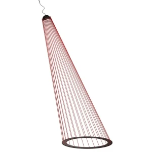 91792963 Светильник подвесной светодиодный Loft It Beam 10292/c red 13 м² теплый белый (желтый) свет цвет черный STLM-1330367