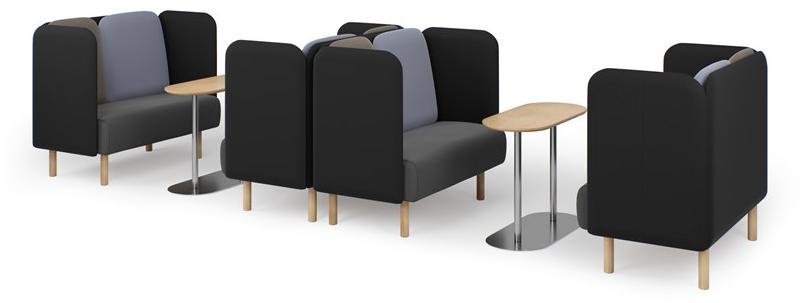 SOFTREND 2-местный тканевый диван с огнестойкой обивкой August sun-id-1453633 - Вид №4