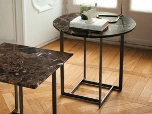 Porada Круглый журнальный столик из мрамора Iron
