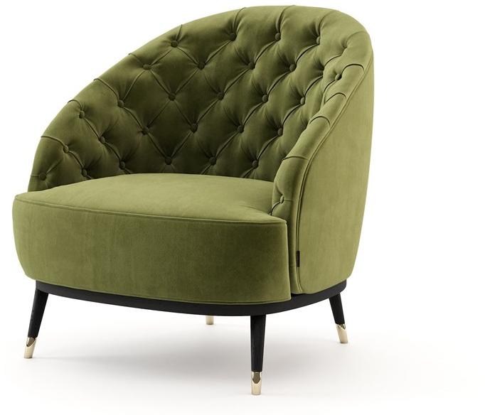 Laskasas Кресло из мягкой ткани с подлокотниками  Lk4430  - Вид №1