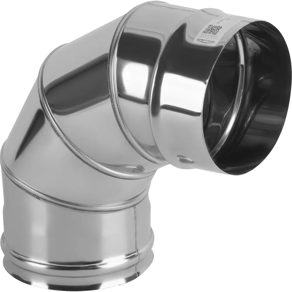 Колено 4 секции Металлик и Ко угол 90 (430/0.5 мм) D110 мм STLM-2074281