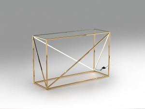 098615 Консоль с подсветкой LED золото Schuller Moonlight