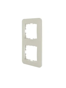 ASTI Рамка 2-ая вертикальная б/вст жемчужно-белый перламутр