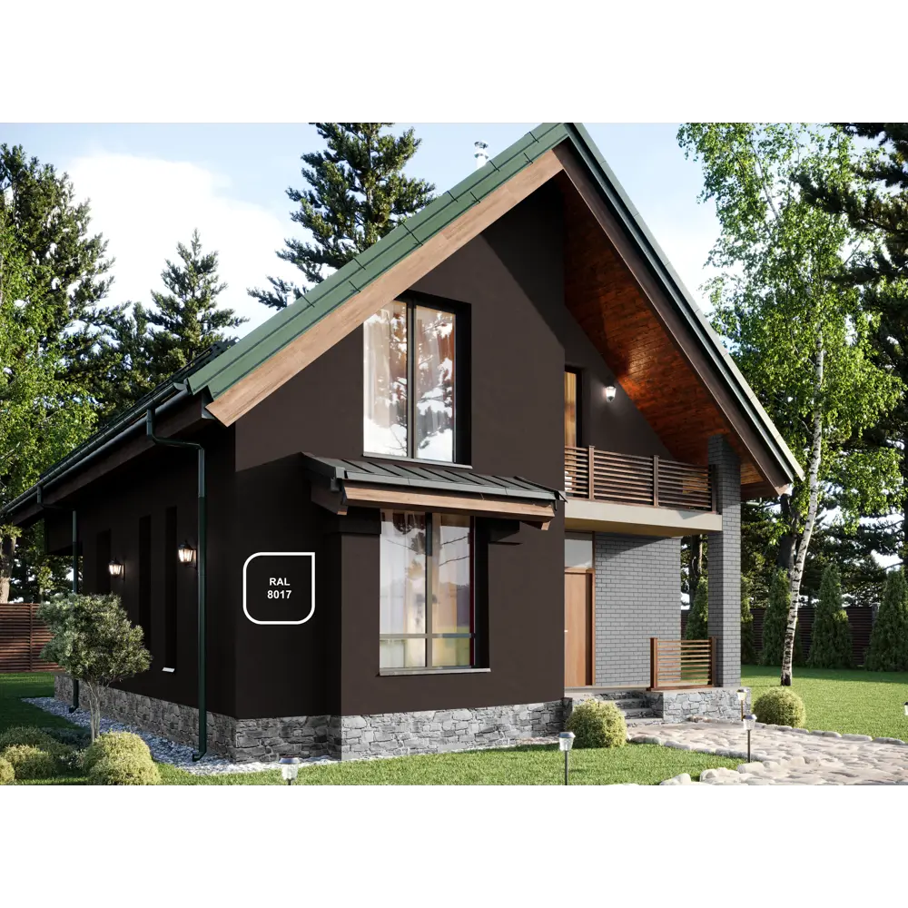 Краска фасадная Ореол матовая прозрачная база С 9 л STLM-2008875 - Вид №4