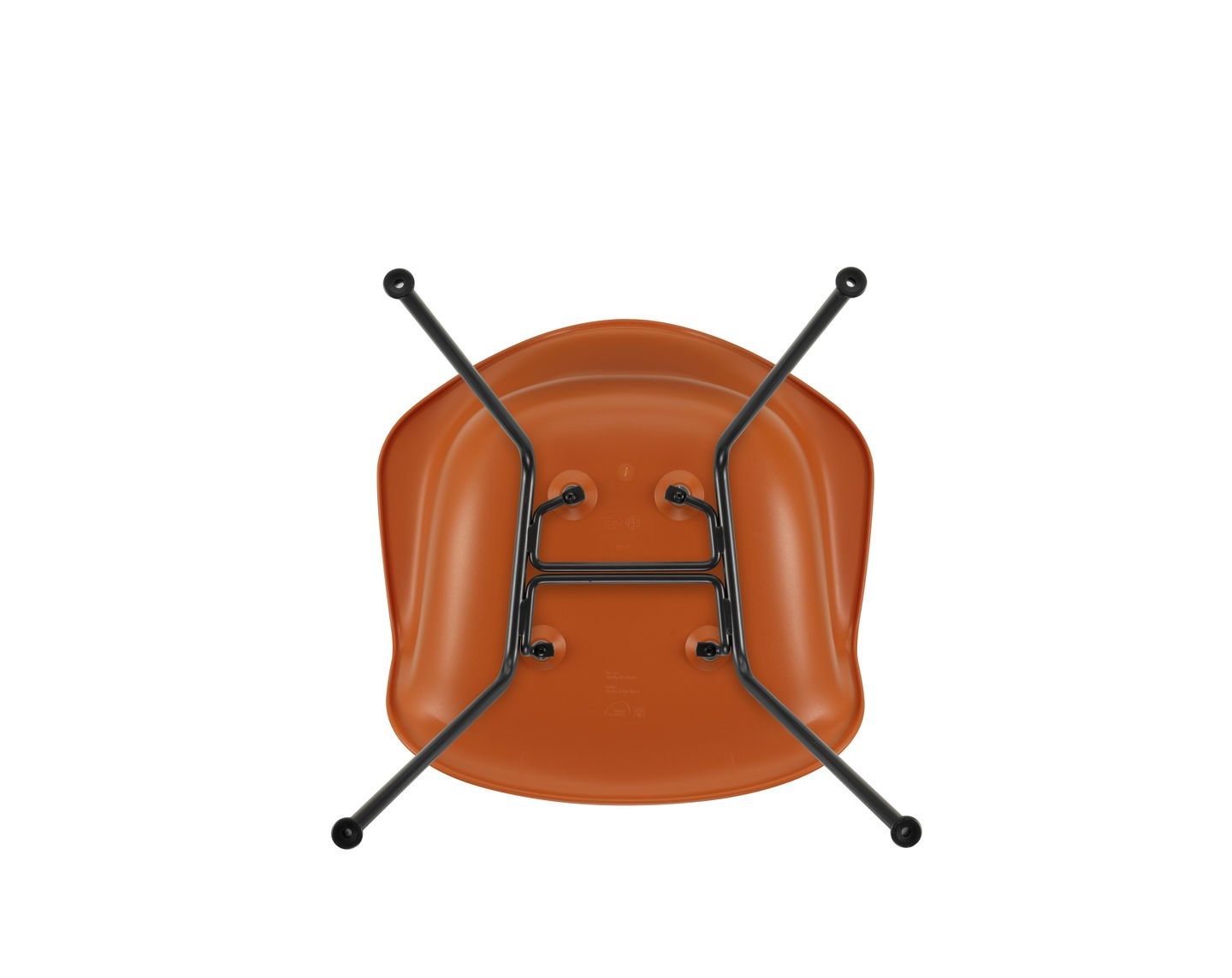 Полипропиленовый стул с подлокотниками VITRA Eames Plastic Chair ARCH-00142456 - Вид №93