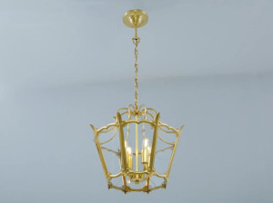Латунный подвесной светильник