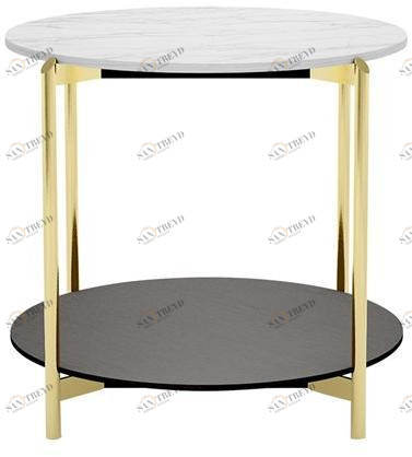 HC28 Cosmo Круглый журнальный столик с вещевым ящиком для гостиной Chess 41c030