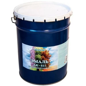 Краска дорожная белая 25 кг АК-511 Эталон