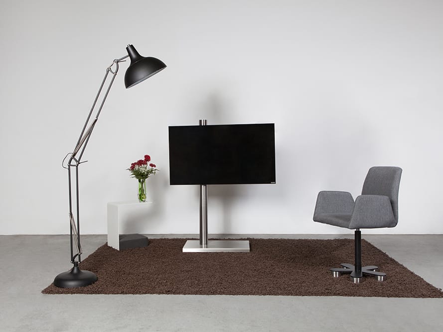 Напольная вращающаяся подставка для монитора / телевизора Wissmann raumobjekte COLUMN ART118-ES ARCH-00118132 - Вид №1