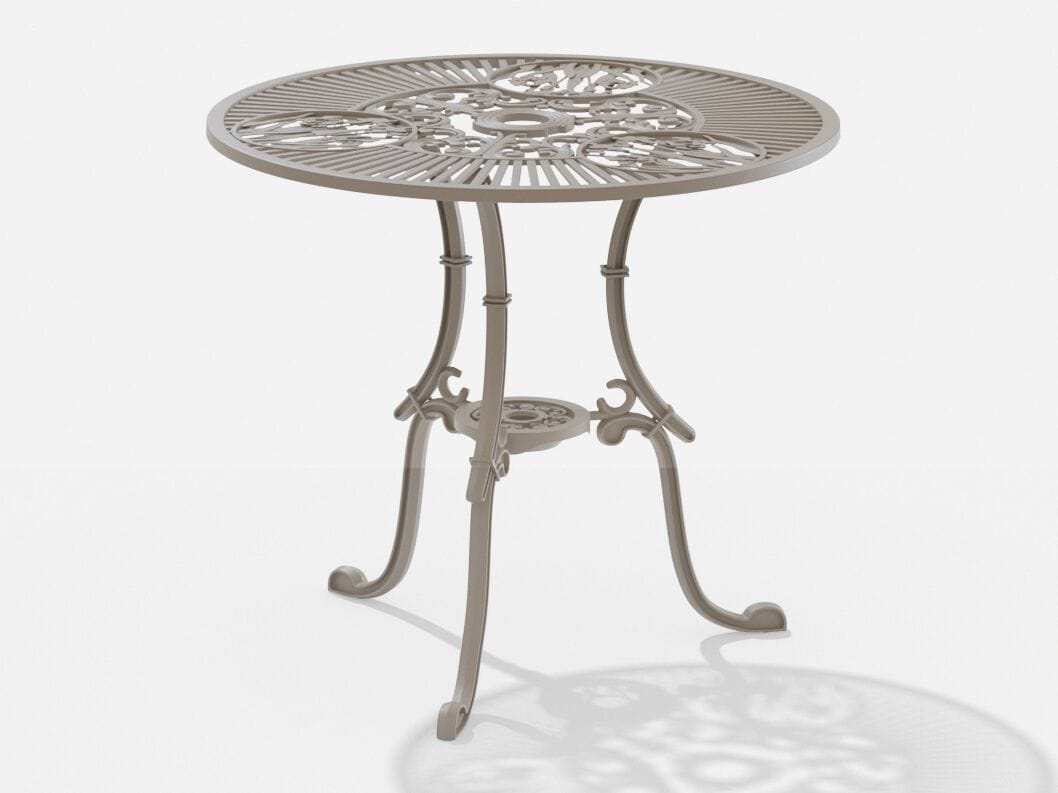 Алюминиевый круглый садовый стол FAST Omnia Selection ARCH-00032712