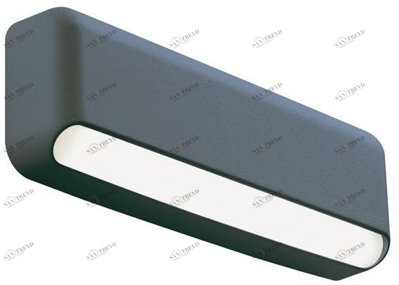 SOVIL Настенная светодиодная лестница из алюминия для улицы  99225/ 99225/--