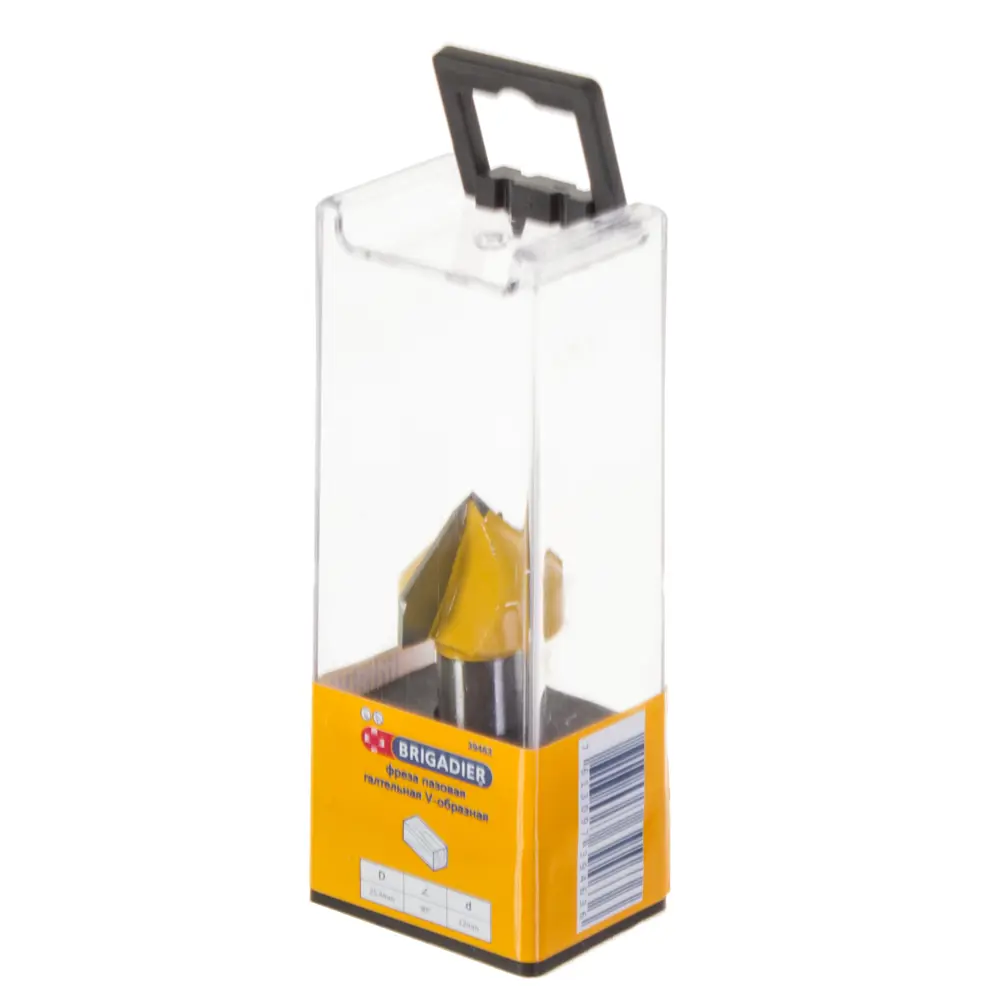 Фреза пазовая галтельная V-образная Brigadier, D25.4 мм STLM-2012537 - Вид №2