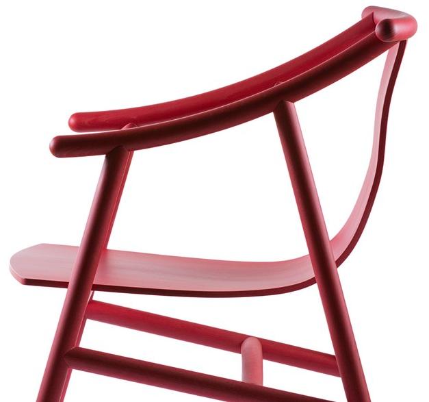 Wiener GTV Design Стул из бука с подлокотниками Magistretti sun-id-1471228 - Вид №8